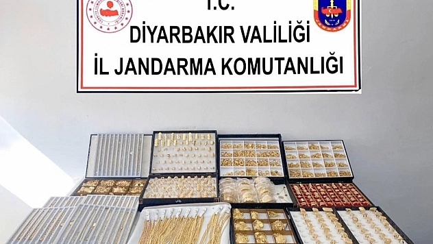 40 milyon liralık kaçak altın ele geçirildi