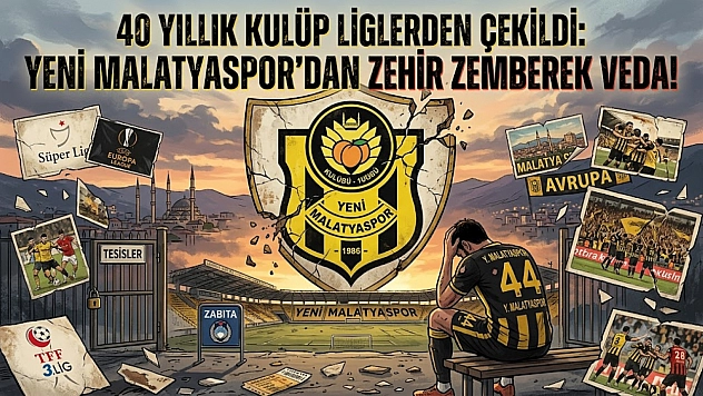 40 yıllık kulüp liglerden çekildi: Yeni Malatyaspor'dan zehir zemberek veda!