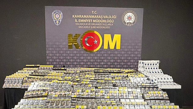 5 bin 470 paket kaçak sigara ele geçirildi