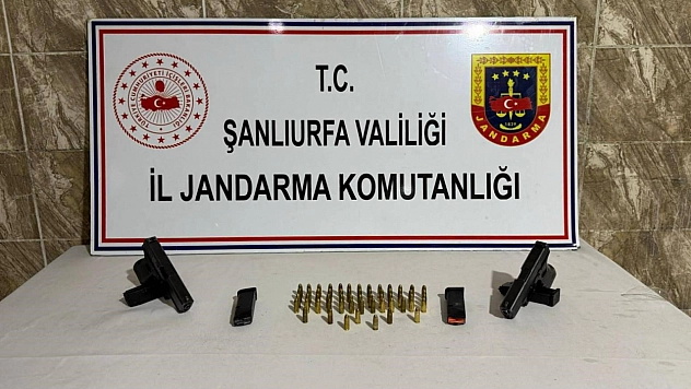 5 ruhsatsız silah ele geçirildi