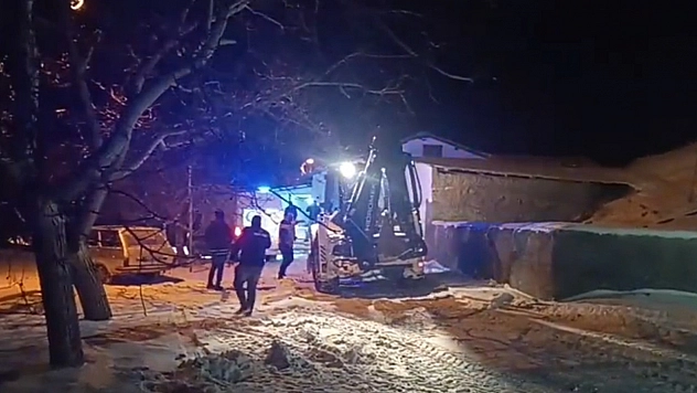 Malatya'da 7 işçi kurtarıldı