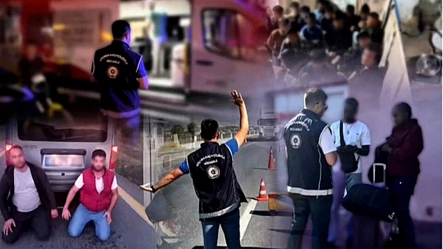 81 ilde göçmen operasyonu