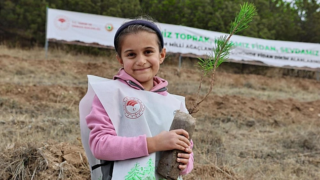 90 bin fidan toprakla buluştu