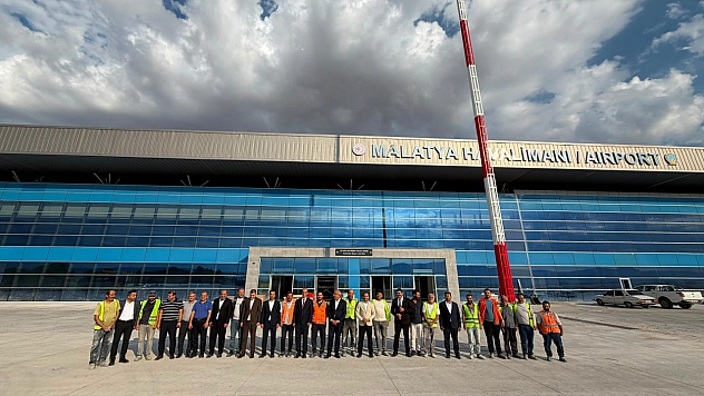 Açılış kurdelesini Bakan kesecek: Malatya Havalimanı'nda son kontroller tamamlandı