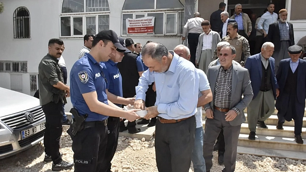 Adıyaman'da şehit polisler için mevlit okutuldu