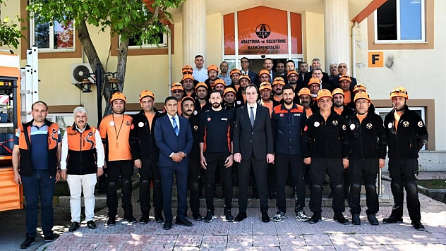 Afetlere müdahale için 28 kişilik ekip kuruldu