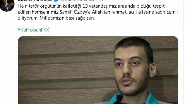 Tüfenkci'den teröre lanet