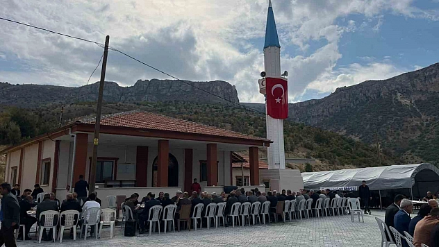 Malatya'da bir cami daha ibadete açıldı