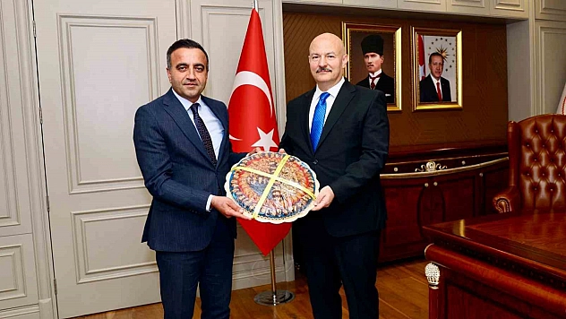 Başkan Ulutaş'tan, Vali Küçük'e hayırlı olsun ziyareti