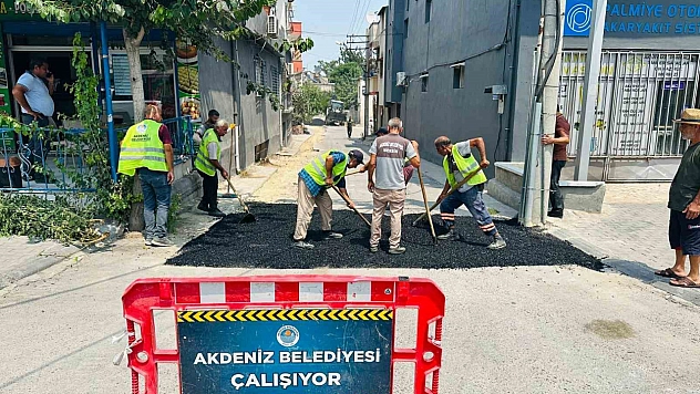 Akdeniz'in her mahallesine hizmet götürülüyor