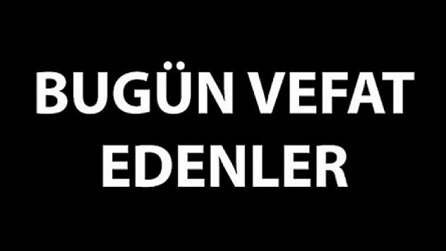 Allah rahmet eylesin