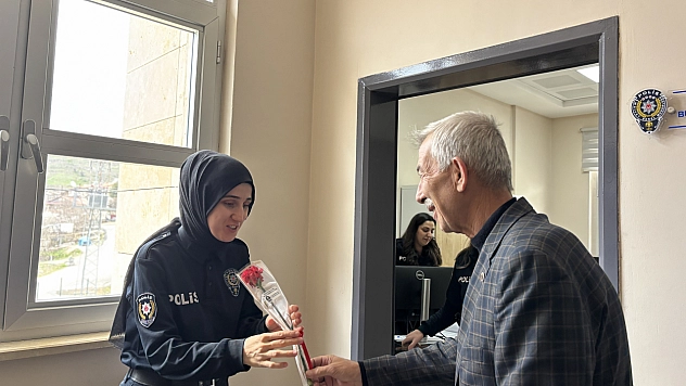 Arapgir'de emniyet mensuplarına 'Polis Haftası' ziyareti