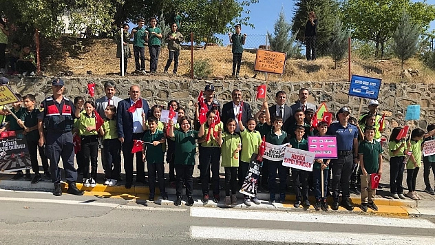 Trafikte farkındalık çalışması
