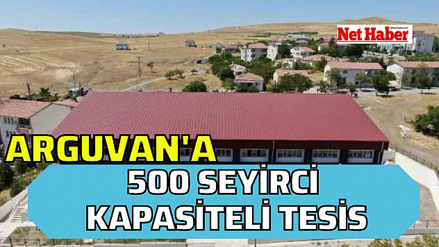 Arguvan'a 500 seyirci kapasiteli tesis