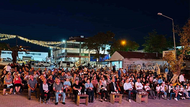 Malatya'da açık hava sineması keyfi