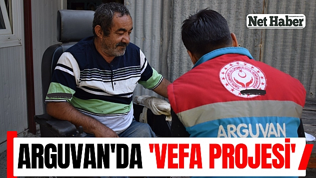 Arguvan'da 'Vefa projesi'