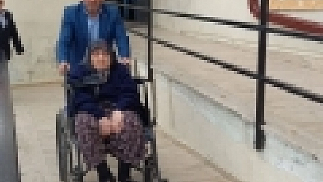 Asırlık çınar sandık başına gitti