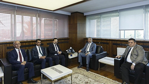 Malatya Büyükşehir Daire Başkanları Kayseri'de