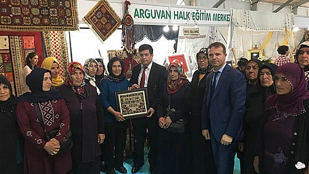 Arguvan standı ilgi gördü