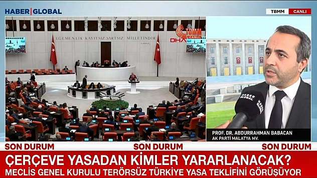 Babacan, Çerçeve Yasa'yı canlı yayında anlattı