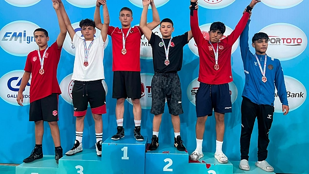 Babadan oğula şampiyonluk mirası: Malatyalı sporcu Türkiye Şampiyonu