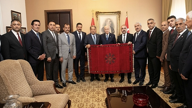 Bahçeli, Malatya heyetini kabul etti