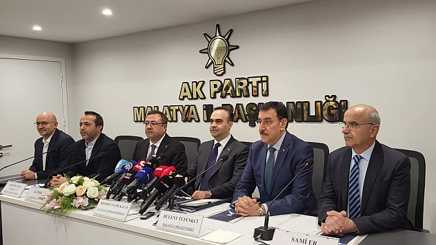 Bakan Malatya'da duyurdu! 6,2 milyar liralık 10 yeni proje hayata geçiyor