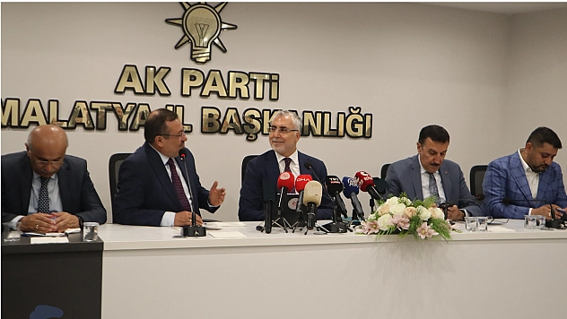 Bakan Vedat Işıkhan'dan Malatya'ya istihdam müjdesi! Yeni projeler geliyor