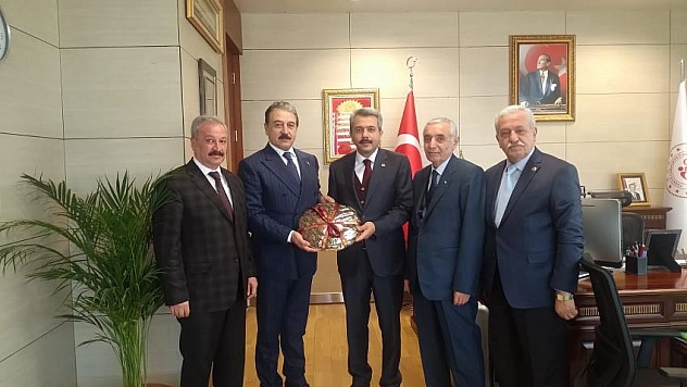 Başarılar diledi
