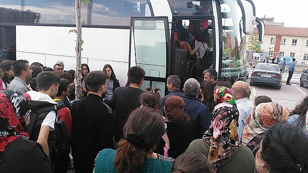 Çanakkale'ye uğurlandılar