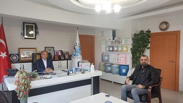 Akın'dan tebrik ziyareti