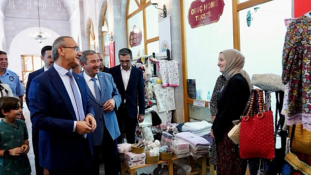 Tarihi Bedestende dikkat çeken ziyaret