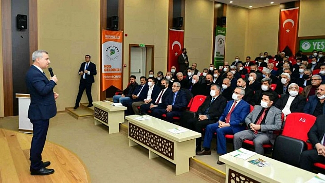 Çınar muhtarlarla bir araya geldi