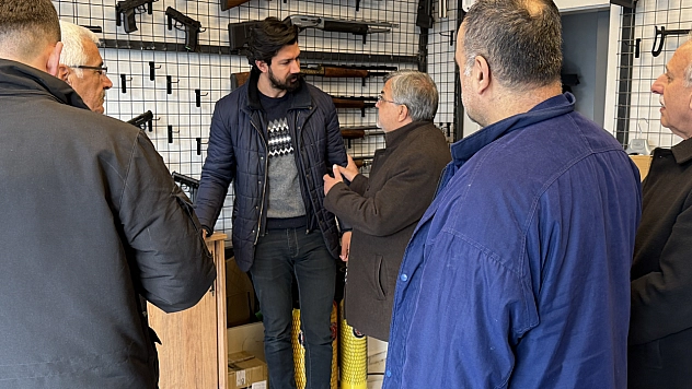 Başkan Ekrem Çadır, esnaflarla bir araya geldi