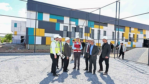 Başkan Er, duyurdu: Spor kompleksinde sona yaklaşılıyor| Yüzde 80'i tamamlandı