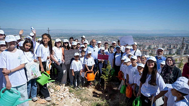 Malatya'da dikilen fidanların yüzde 95'i toprağa tutundu