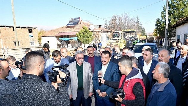 Doğanşehir'de incelemelerde bulundu