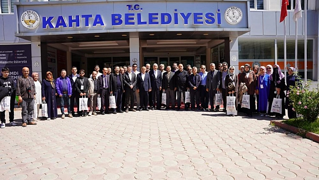 Sempozyum heyetinden belediye başkanına ziyaret