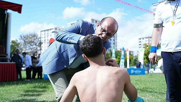 Sporculara ilk müdahaleyi doktor başkan yaptı