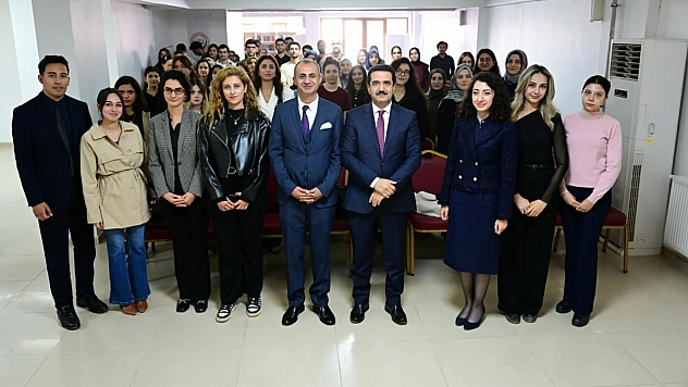 Başkan Taşkın'dan genç avukatlarla bilgi ve tecrübelerini paylaştı