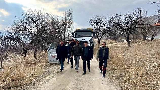 Başkan Ulutaş çalışmaları yerinde incelendi