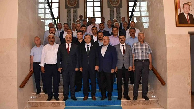 Vali Şahin'e hayırlı olsun ziyareti