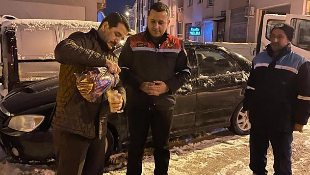 Başkanı Taşkın sahada gece gündüz mesai yapıyor