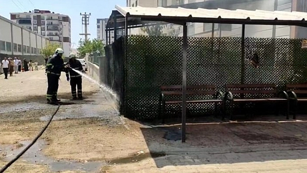 Batman'da jeneratör yangını