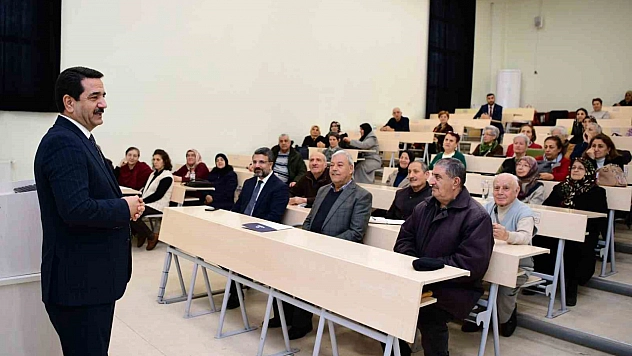 Başkan Taşkın, '60 Yaş Tazelenme Üniversitesi' öğrencileriyle buluştu