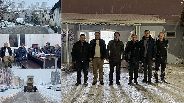 Battalgazi Belediyesi Kar Mesaisinde: Taşkın Çalışmaları Yerinde İnceledi