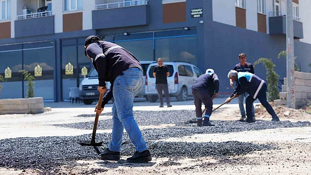 2 Mahallede çalışmalar hızlandı: ulaşım konforlu hale gelecek