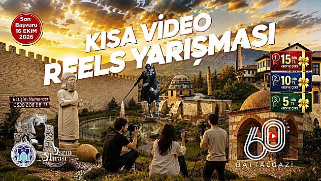 Battalgazi'yi anlatana toplam 30 bin TL ödül!