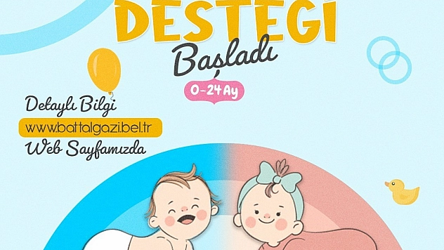 Battalgazi'de ailelerin yükü hafifliyor! Bebek bezi yardımı başladı...