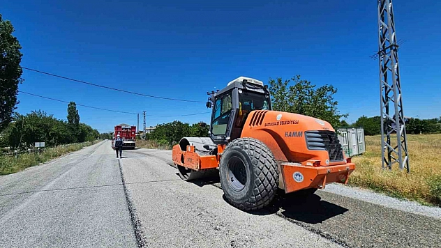 Battalgazi'de yol yenileme çalışmaları sürüyor
